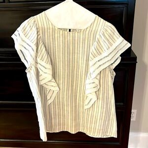 See U Soon Linen Top‎